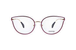Metalowe okulary korekcyjne marki Zanzara model Z1894 C3