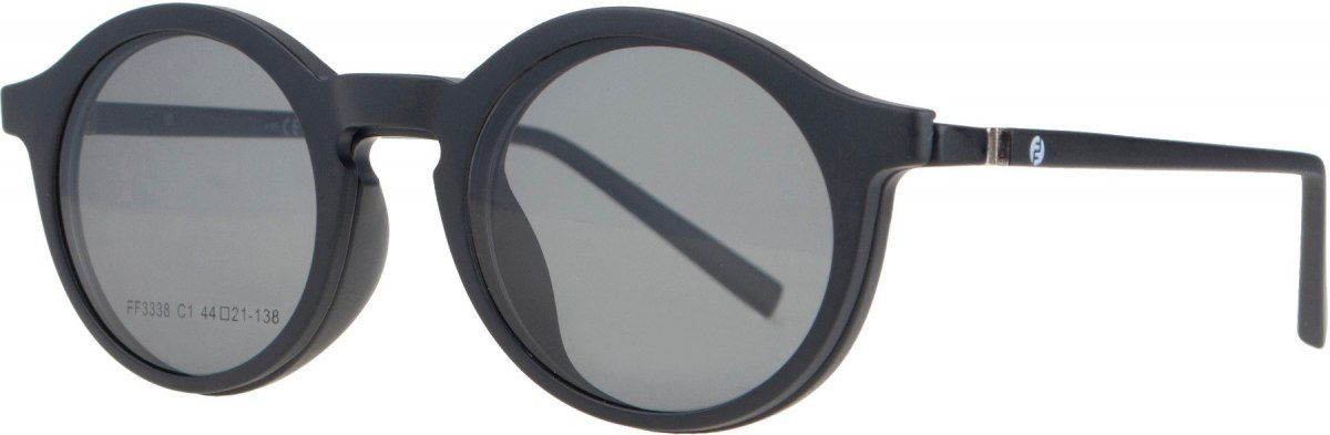 Oprawki okularowe dziecięce Clip On w kolorze czarnym marki F2F Eyewear