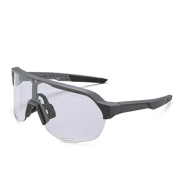 Okulary na rower fotochromy marki Zanzara w kolorze szarym
